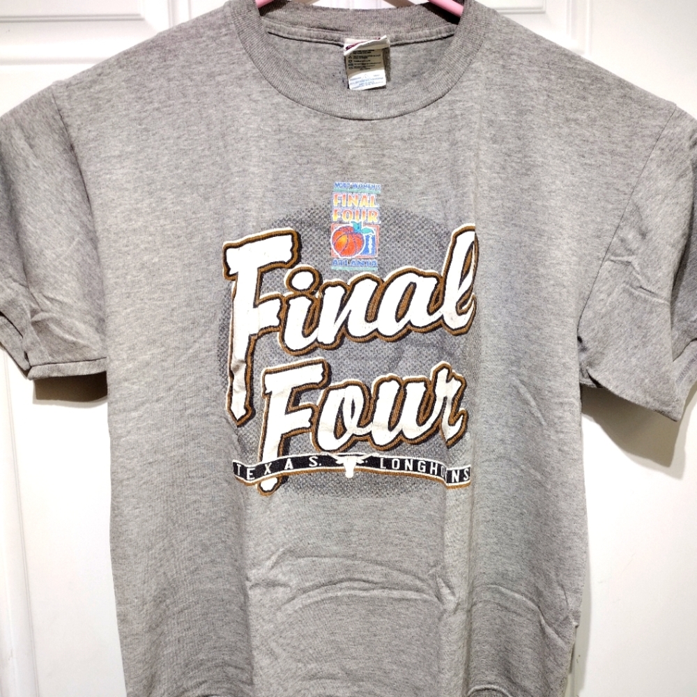 Vintage 2003 Woman's Final Four Texas Longhorns T-shirt Size Large